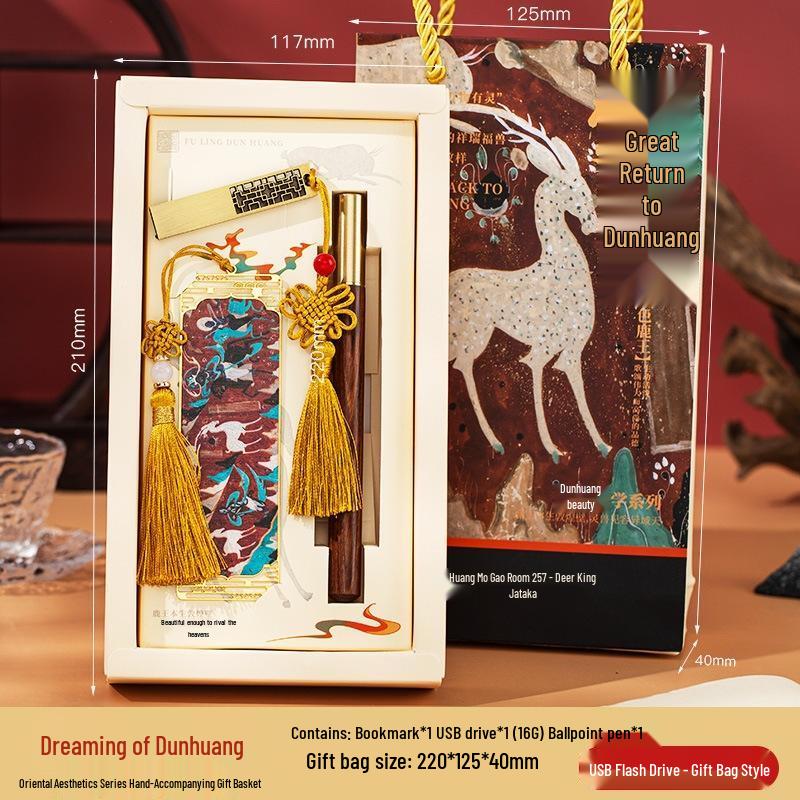 Набор металлических закладок в стиле Дуньхуан