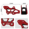 Motorcycle CNC Chain Guide Guard Protection For HONDA CR125R CR250R CRF450X 2005-2007 CRF250R CRF450R 2005-2006 CRF250X 2006