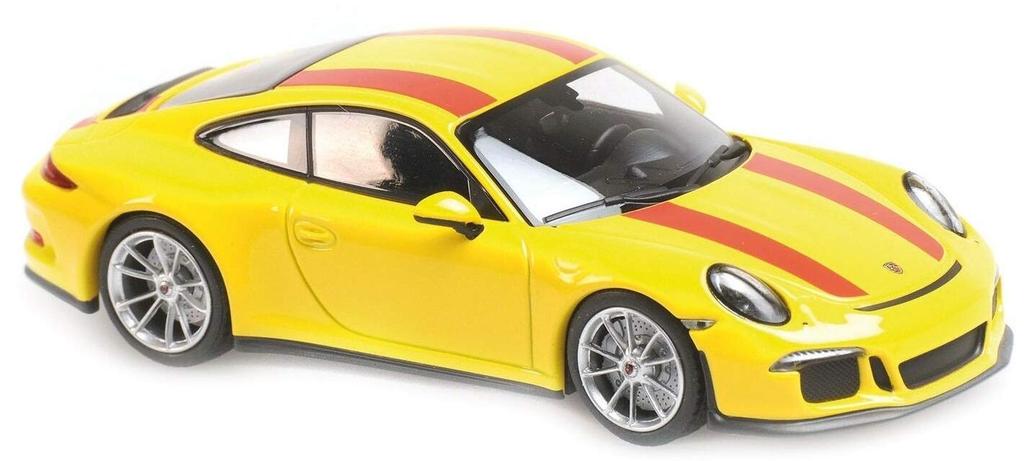MaxiChamps Porsche 911 R 2016 Žlutá 1/43