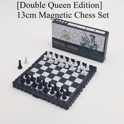1SET Small Portable Folding Chess Pocket Mini Magnetic Chess Travel
