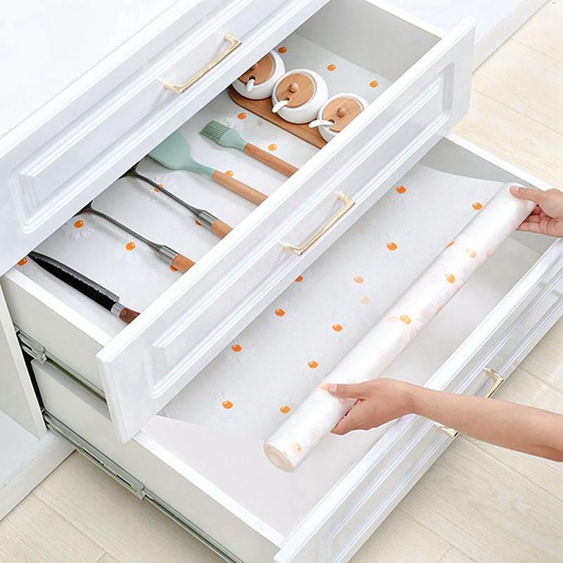 30*300cm Cabinet Liners Waterproof/Oil-Resistant/Moisture-Proof Drawer Liners Home Lining Paper