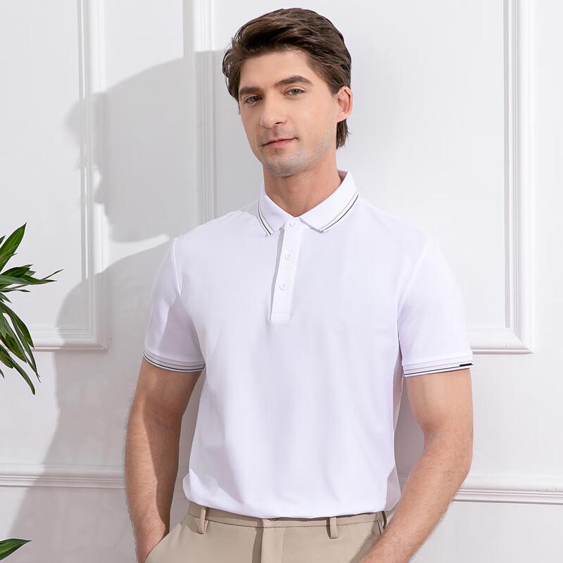 Men s Business Casual Short-Sleeve Polo Shirt S