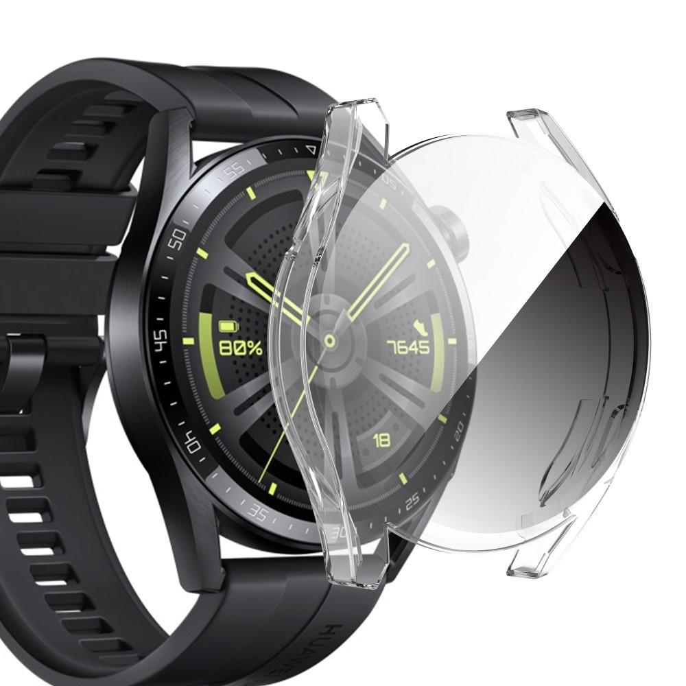 2in1 Case with Screen Protector for Huawei Watch GT 3 42mm, Transparent
