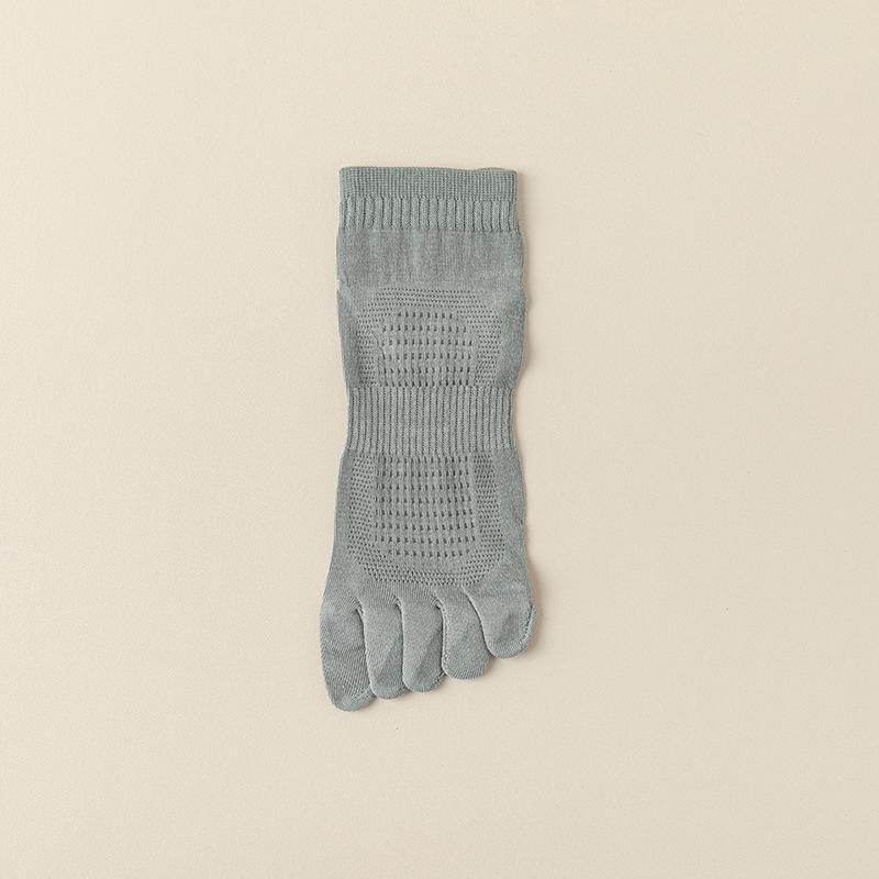 Five-finger Socks, Men's Short Socks, Summer Thin Pure Cotton Mesh Breathable Shallow-mouthed Split-toe Men's Split-toe Boat Socks