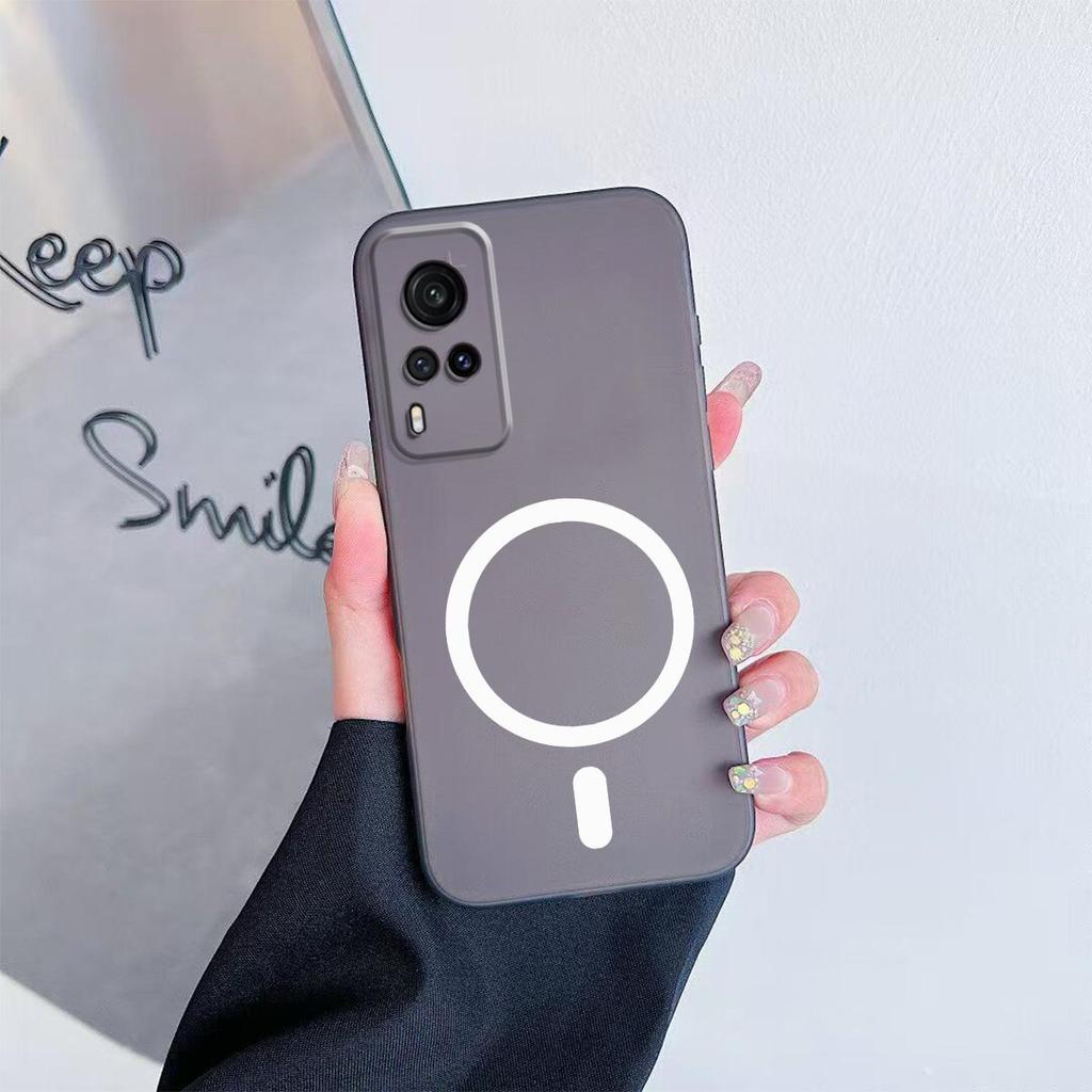 Case for Vivo Y53s 4G,Y51,Y31 2020 Premium Magnetic Matte Phone Casing Protection Cover