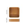 Solid Wooden Snack Box Chinese Style Multi-grid Dried Fruit Tray  Organizer Multifunctional Innovative For Living Room
