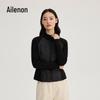 Aiyilai Women's Lightweight Slim-Fit Duck Down Jacket with Stand Collar