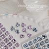 20Pcs Luxury 3D Nail Art Crafts Rhinestones Charms DIY Nail Designs Crystal Gems Dangle Manicure Nail Jewelry Diamonds
