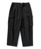MINIMALPROJECT Wide Cargo Pocket Corduroy Pants Mpt116 [Black]