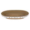 All-in-One Cat Bed & Scratching Board: Durable, Debris-Free, Large Round Design with Paw Basin & Claw Grinding Features