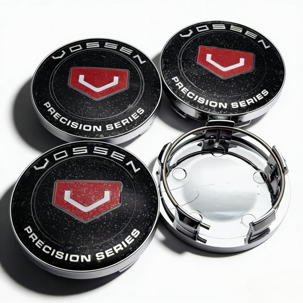 4pcs Vossen Logo Emblem Badge Car Wheel Center Caps O.D 58MM 54MM Wheels Hub Cap Rim Hubcaps Dust Cover Replace Car Accessories