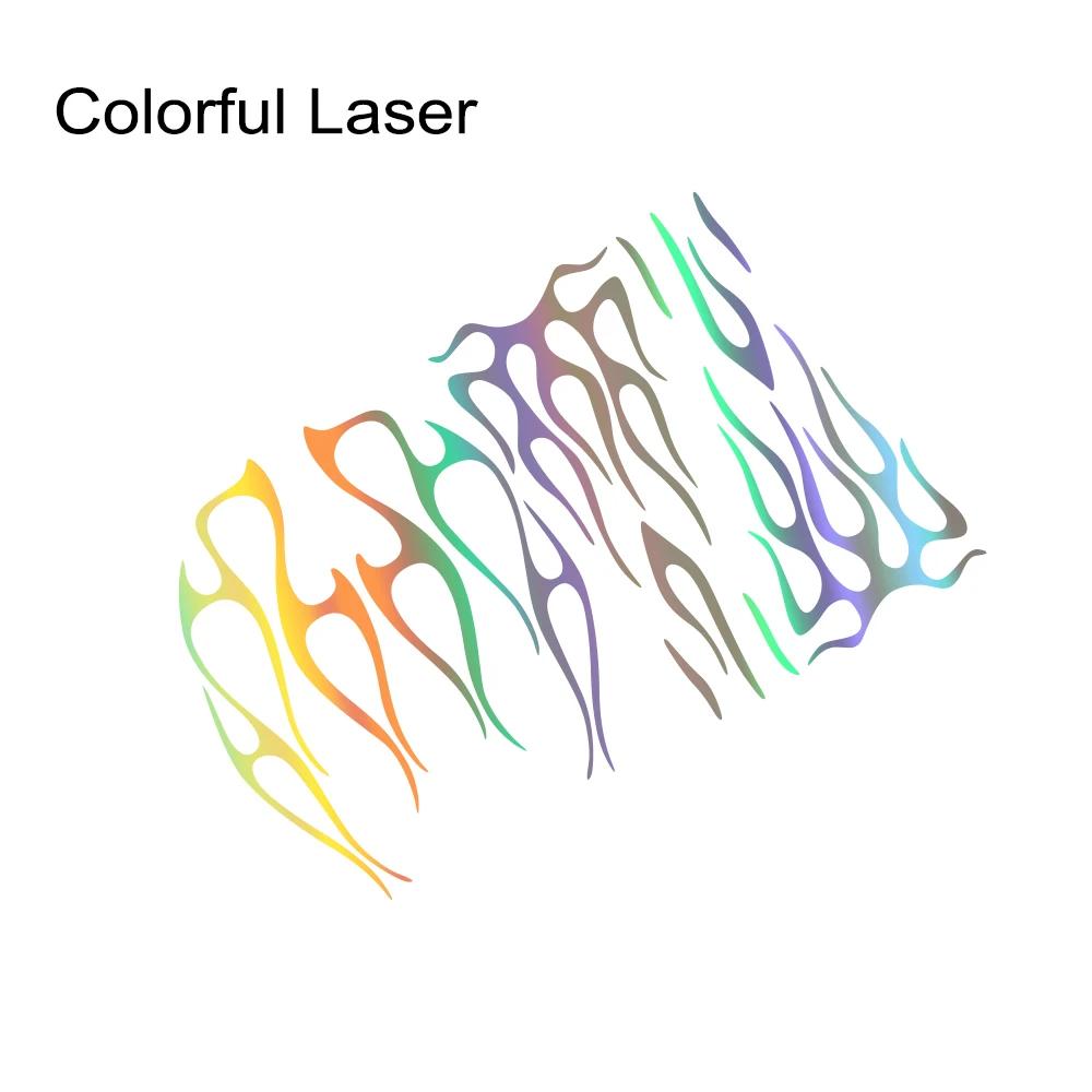 Flame Pattern Car Stickers Waterproof Motorcycle Auto Door Body Decals For Honda Shadow VT750 Motorcycle Decoration Accessories