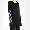 Off-White diagonal arrow print zipped cotton Unisex OMBE001R190030121088