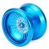 Intermediate Metal Spin Gear Metal Spin Gadget Starter Bind Compatible Yo-Yo Set, (Aqua Blue)