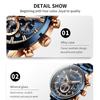 CURREN Steel Strap Watch Simple Calendar Large Dial Business Watch Waterproof Men's Fashion