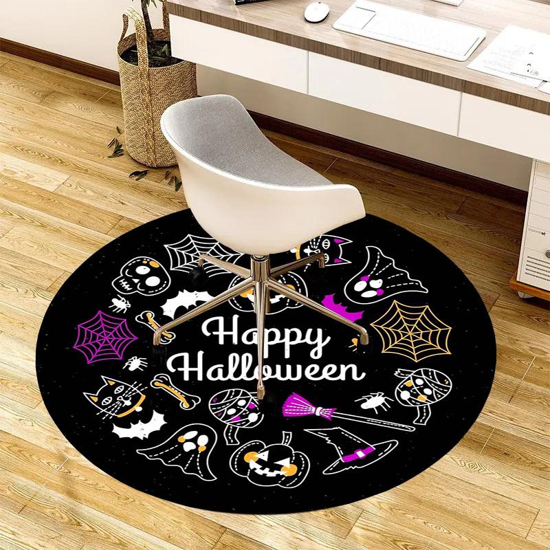 1pc Office Carpet Chair Mats Halloween Party Decorations Perfect for Decorating Office Chairs, Living Rooms, Or Bedrooms