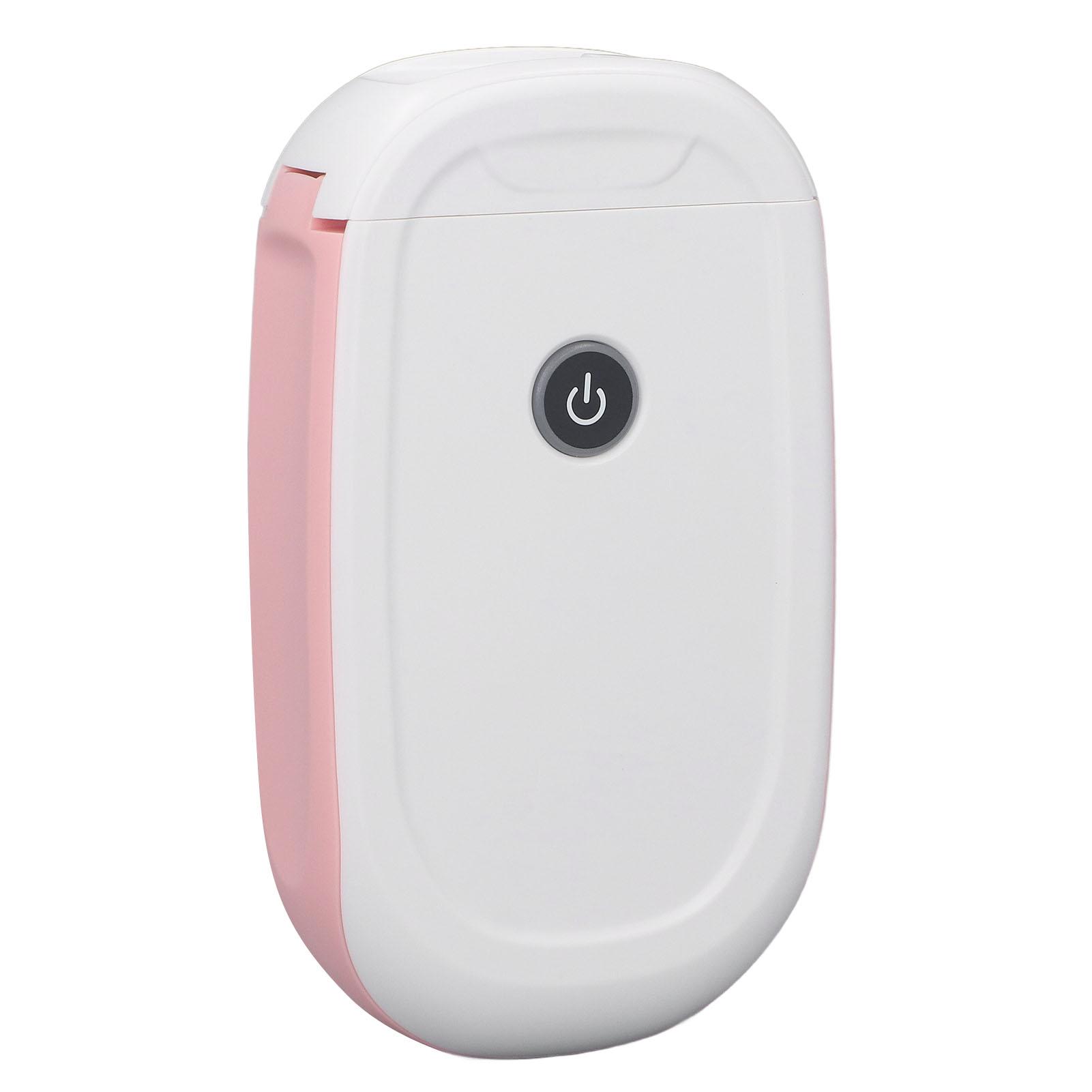 

Thermal Label Printer Pink Handheld Portable Bluetooth Label Maker Machine with Built in Printing Paper