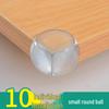 Children's Transparent Silicone Corner Protector for Tables and Glass - Anti-Collision and Anti-Bump Safety Cover.