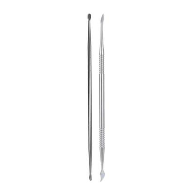 Stainless Steel Nail Art Carver with Double Ended Designs for Salon Use Professional Manicure Nail Decoration