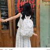 Schoolbag Treasure Backpack Girls Middle School Students Floral Sausage Puppy Backpack High School Girls Cute Backpack Men