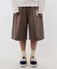 GOLDEN SUNSHINE G-2 Bermuda Sweat Shorts_Brown