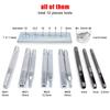 Hand Die Punch Tool for #831 #633 #633 #201 Metal Leather Jacket Coat Bag Clothes Press Popper Snap Button Stud Fastener