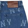 New MLB Denim Short Skirts Women's Indigo 3FDSB0143-50INS