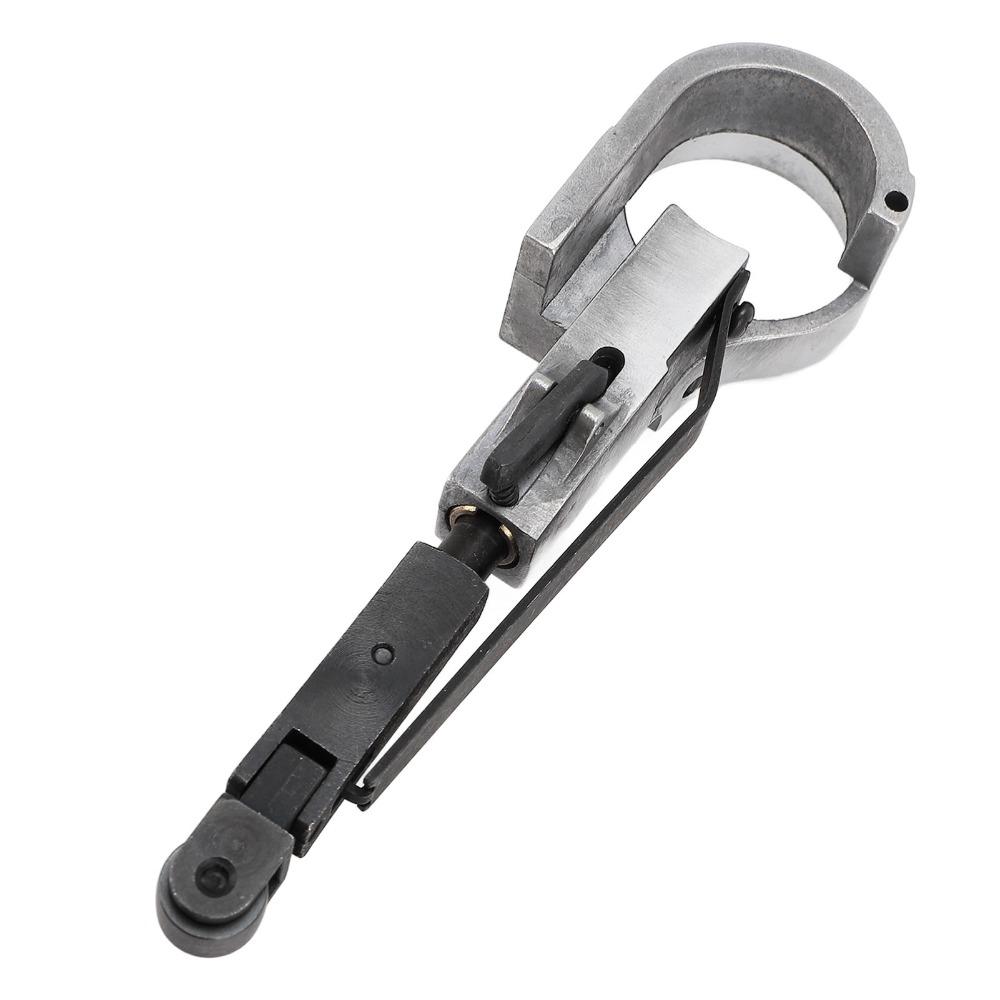 10mm Schaft Bandschleifer Halterung Stahl Schleifbandmaschine Halterung Bandschleifer Adapter Holzbearbeitung