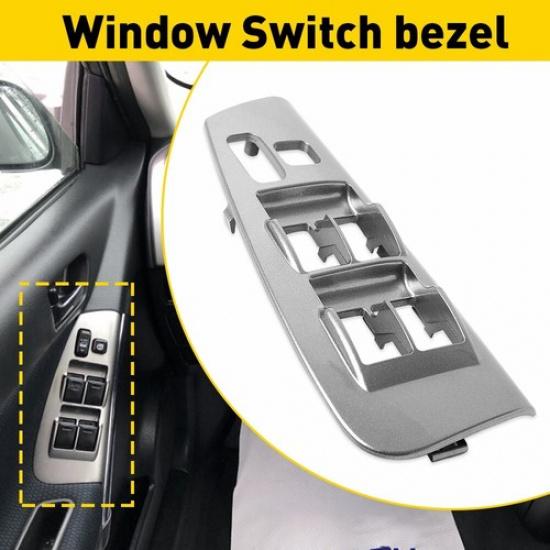 Driver Side Window Switch Trim Bezel Plate For Toyota Corolla Matrix 03-2008 EXV