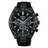 [Seiko Watch] SEIKO SELECTION SBPY187 Men's Solar Chronograph Watch, Black