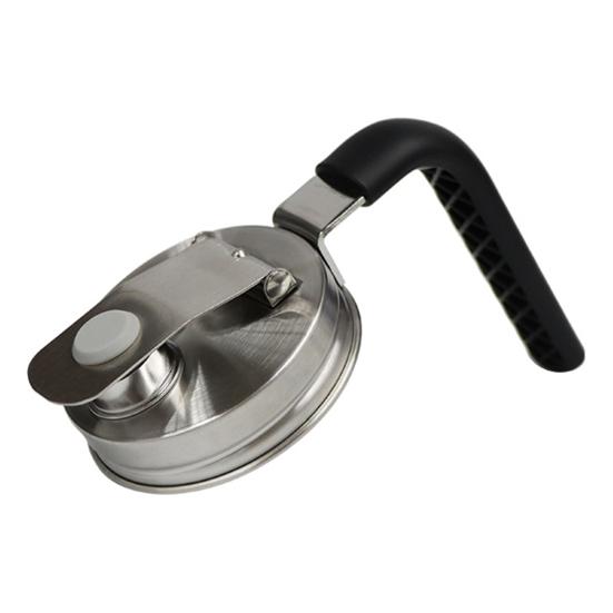 Mason Jar Pour Spout Lid with Handle Wide Mouth Flip Cap
