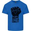 Hope for Equality Black Lives Matter LGBT Unisexs Light Cotton TShirt
