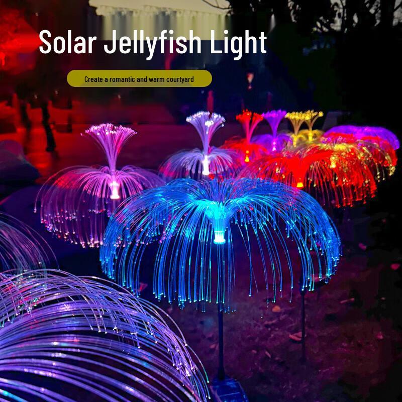 Solar LED Jellyfish Fireworks Garden Lights