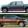 2PCS Pickup Car Door Side Stickers Waterproof Vinyl Decals Car Body Styling Decoration Stickers Accessories For Toyota Tundra