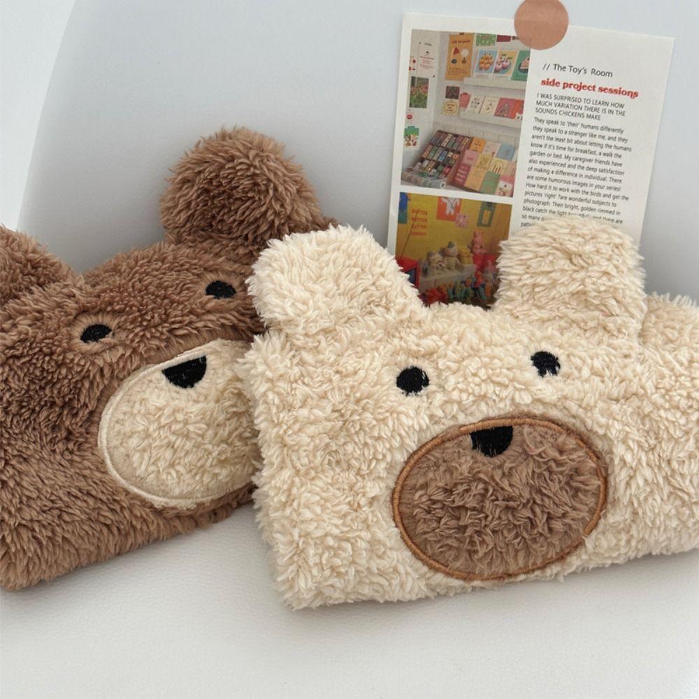 Polyester Dog Winter Coat Cute Puppy Bear Sweater Dog Pullover Plush Teddy Bear Vest  Indoor