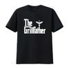 The Grillfather T Shirt Perfect for Barbecue Lovers BBQ Enthusiasts Ideal Fathers Day From Wife Vintage Washed Designer Clothes