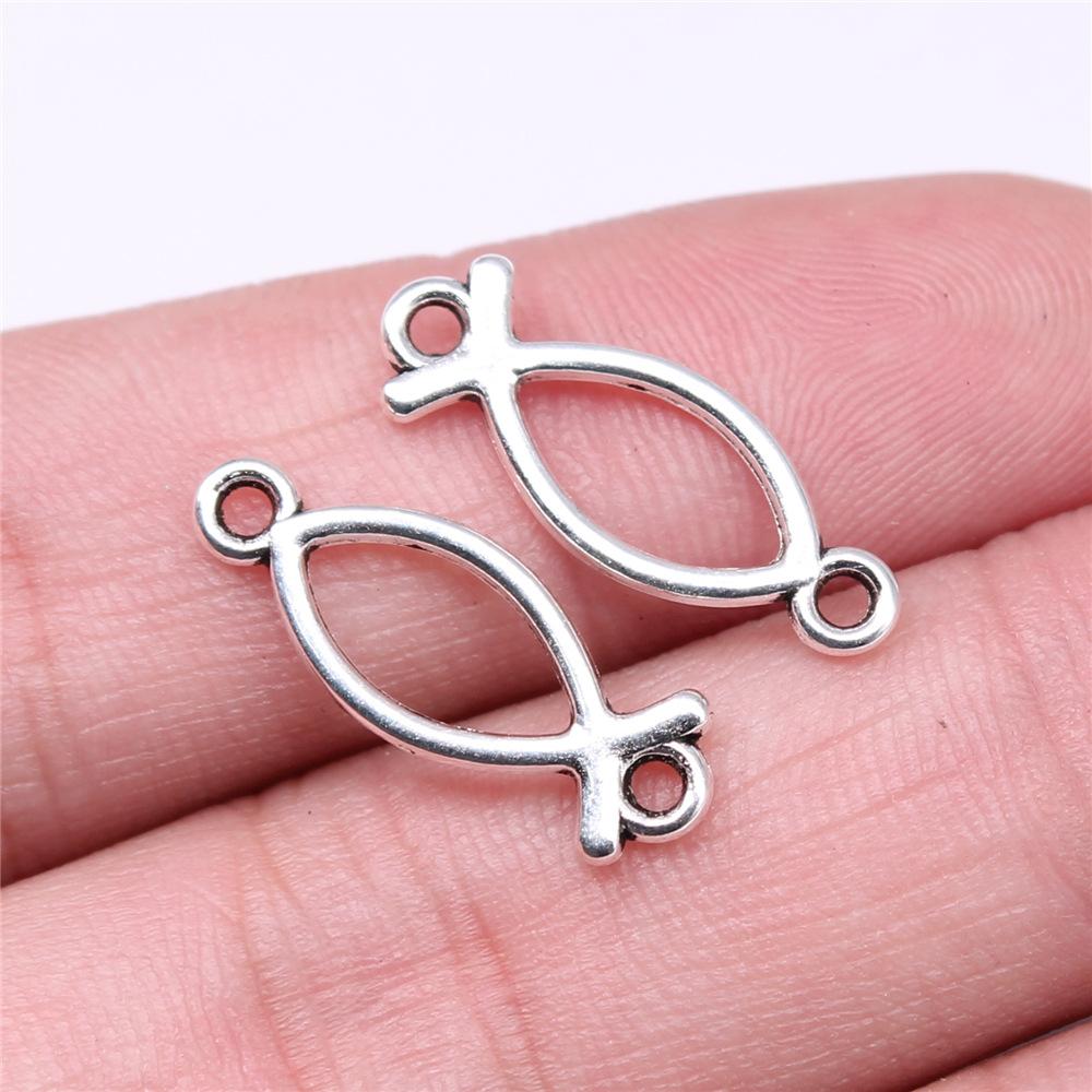 40pcs Charms Connector DIY Handmade Craft For Necklace Earring Making DIY Jewelry Making