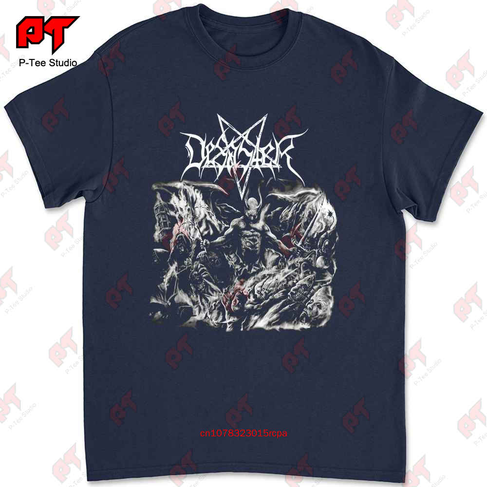 Desaster 666 Satans Soldiers Syndicate Destroyer Cruel Force Nifelheim Tshirt KM4S