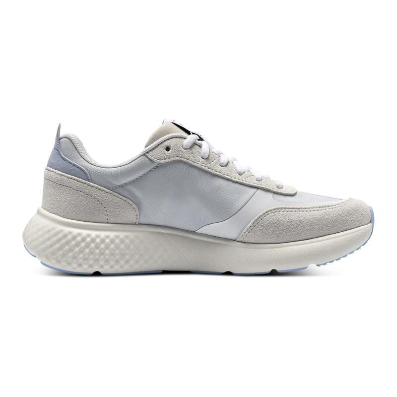 Under Armour Zapatillas de Running Bajas Transpirables Acolchadas Decoy Lux para Mujer Beige Azul 3028614-100