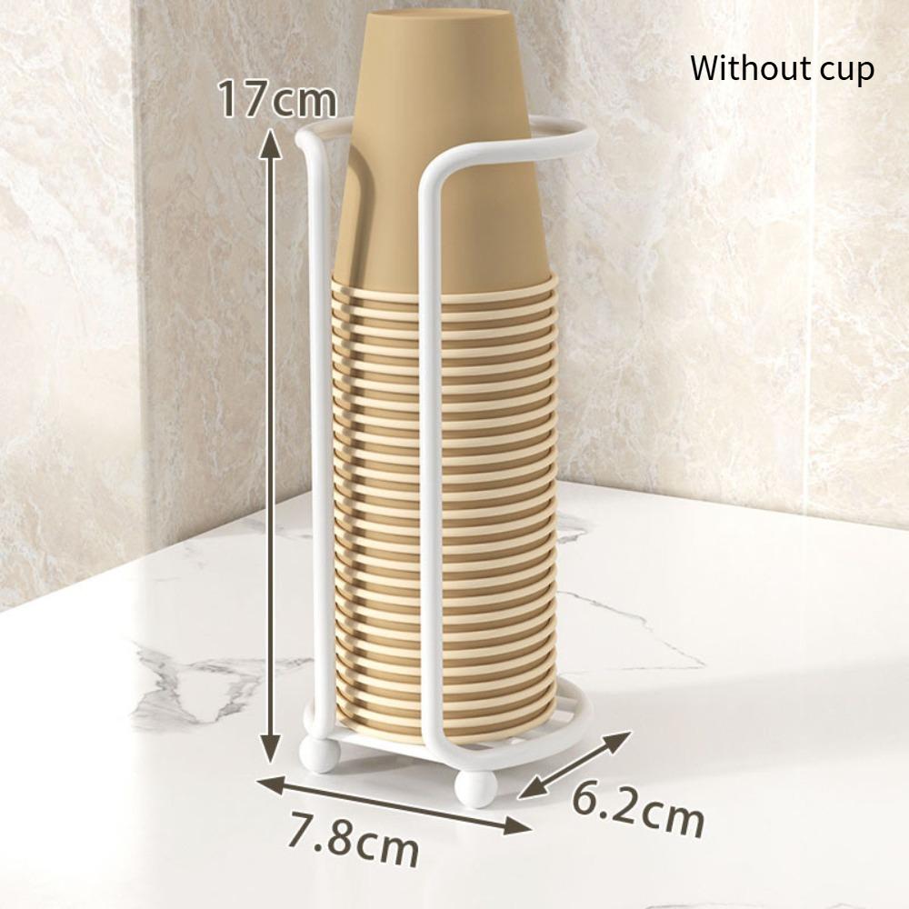 Cup Organizier Disposable Cup Picker Plastic Cup Holder Desktop Cup Storage Rack