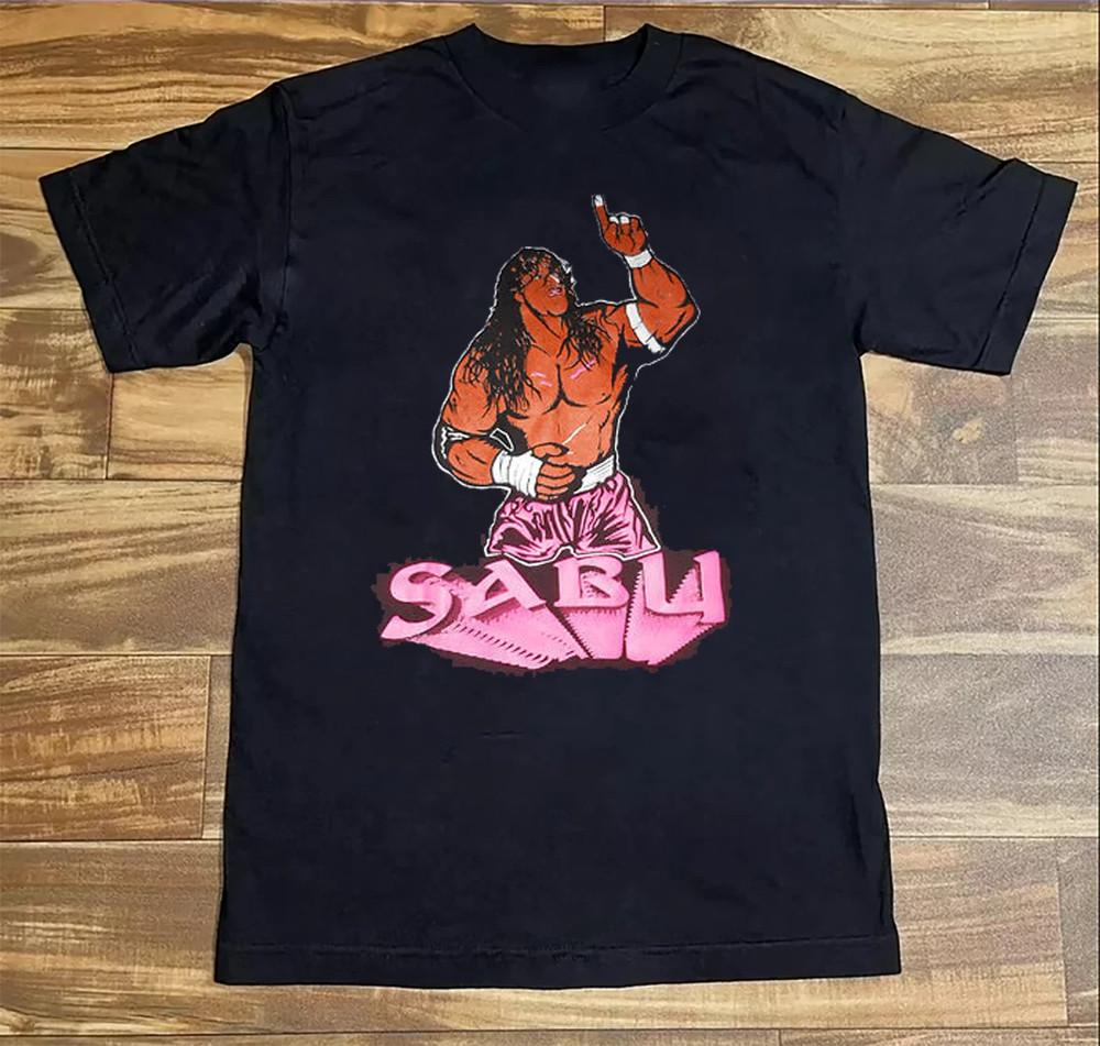 Rare Legend Sabu Collection Gift For Fan Black All Size Shirt K1280 Unisex T-Shirt L
