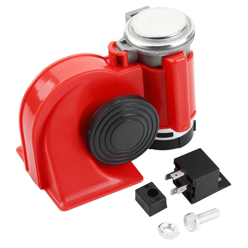 12V tone trompet super elektrisk lufthorn snegle elektrisk pumpe sirene bil motorsykkel tone lufthorn elektrisk lufthorn