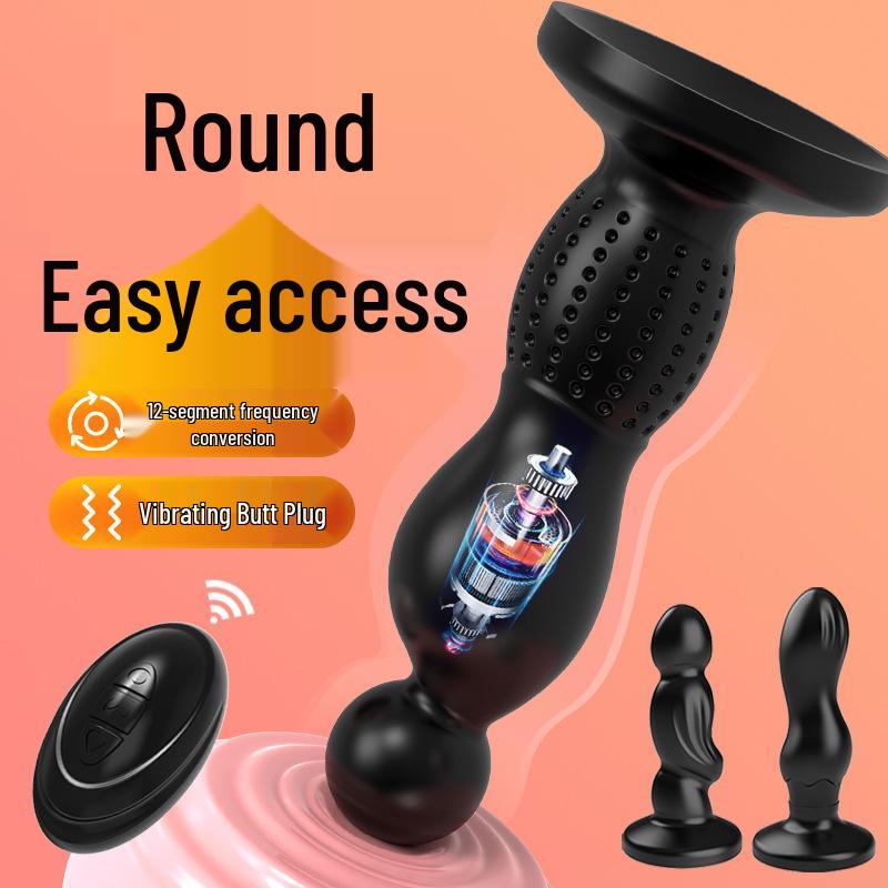 Vibrating Unisex Anal Plug for Prostate Stimulation