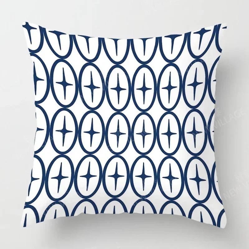 Nordic Fall Home Decor Autumn Throw Pillow Case Sofa Cushion Cover Modern 45x45cm 45*45 50x50 60x60cm 40*40 40x40 Geometry 60*60