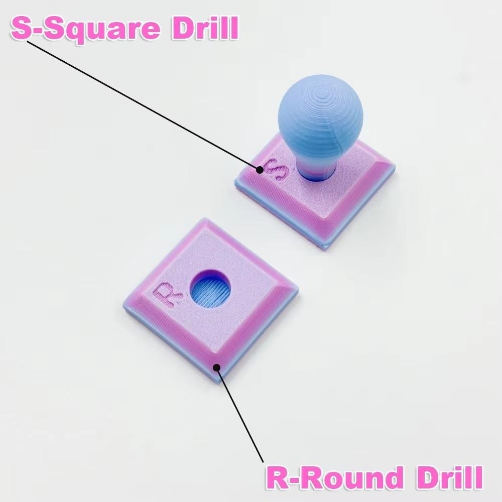1/5Set Detachable Diamond Painting Seal Press Labor-Saving Diamond Art Press  Diamond Painting Tool