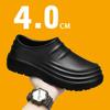 Herren Kochschuhe Sommer Frühling und Herbst Hausschuhe Herren Küchenschuhe Paar Wasserdichte Schuhe Damen Kochschuhe EVA Mann Sandalen