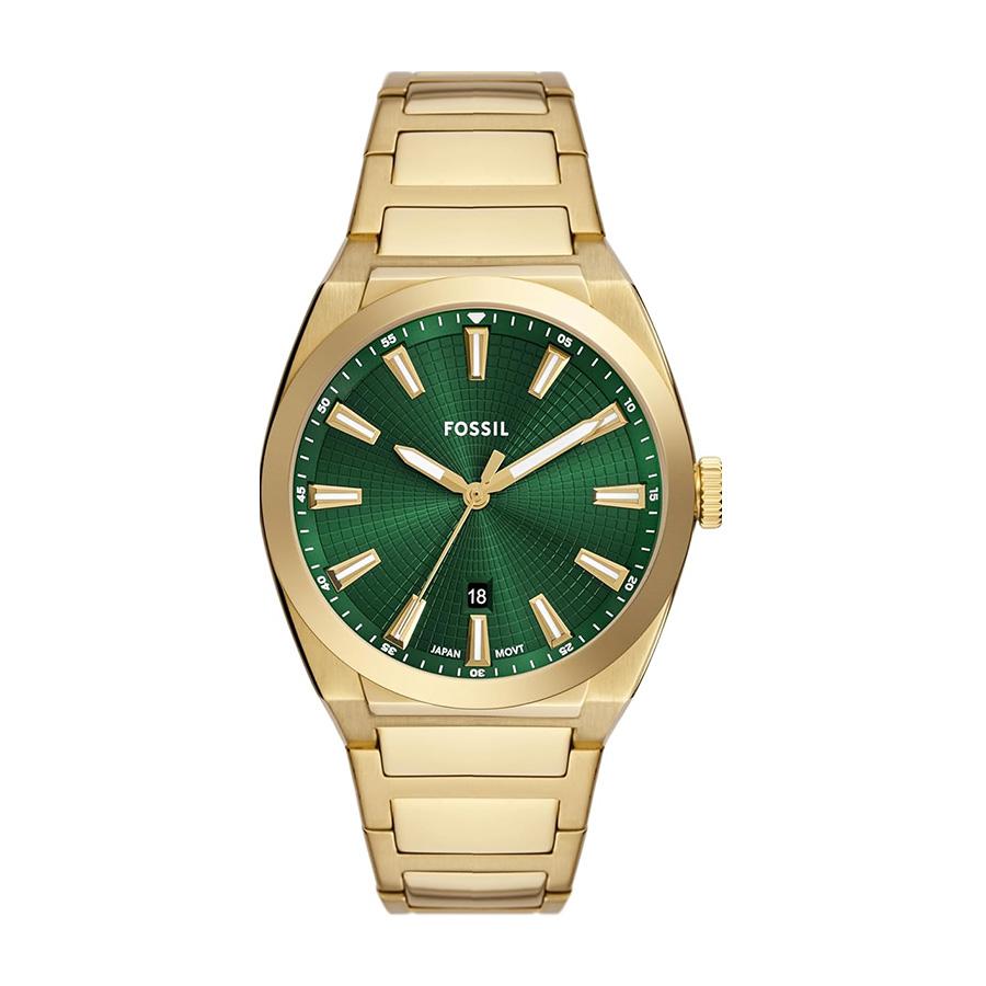 

Men s quartz watch, stainless steel case, stainless steel strap, quartz movement, silver strap, three handed design date watch, FS6090