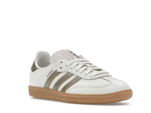 Adidas Samba OG Off White Wonder Gold Metallic W - IG1964