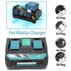 Lithium Battery Dual Port Charger For Makita Power Tool 14.4V 18V Lithium Battery Charger Fast Charging