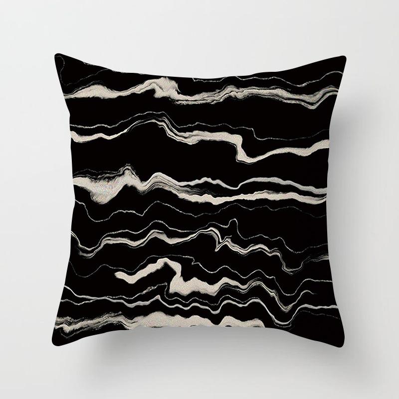 Blumenmuster Pfirsichhaut Kissenbezug Haushaltswaren Umarmungs Hülle Hülle Hogar Kissen Füllung Kissen 45x45